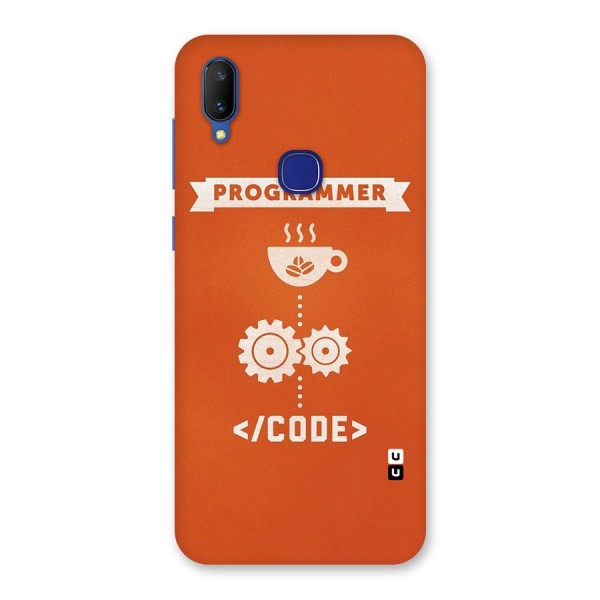 Programmer Coffee Code Back Case for Vivo V11