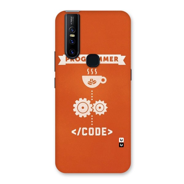 Programmer Coffee Code Back Case for Vivo V15