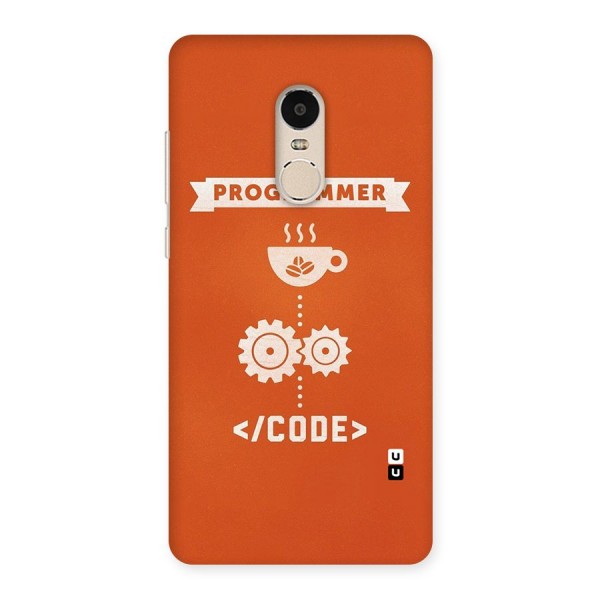 Programmer Coffee Code Back Case for Xiaomi Redmi Note 4