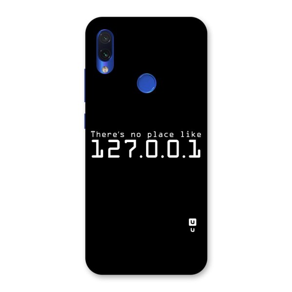 Programmers Favorite Place Back Case for Redmi Note 7