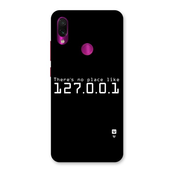 Programmers Favorite Place Back Case for Redmi Note 7 Pro