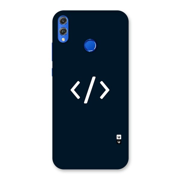 Programmers Style Symbol Back Case for Honor 8X