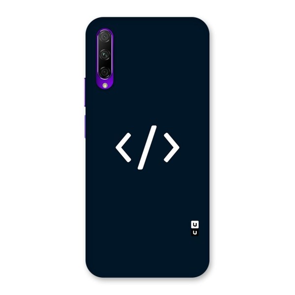 Programmers Style Symbol Back Case for Honor 9X Pro