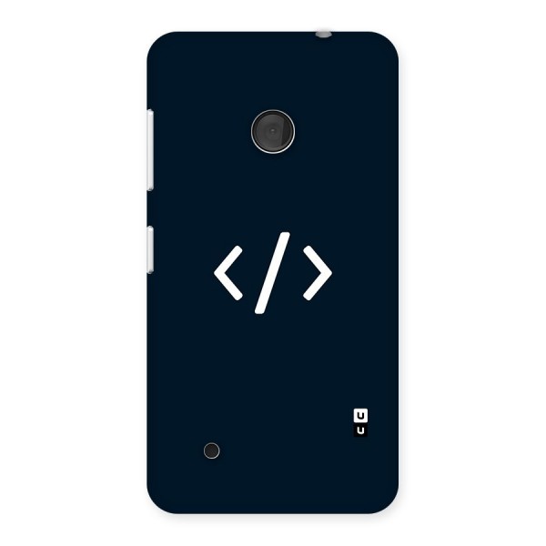 Programmers Style Symbol Back Case for Lumia 530