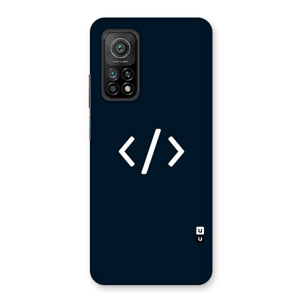 Programmers Style Symbol Back Case for Mi 10T Pro 5G