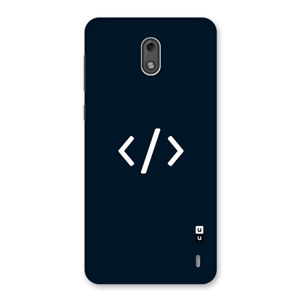 Programmers Style Symbol Back Case for Nokia 2