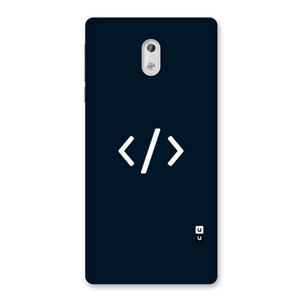 Programmers Style Symbol Back Case for Nokia 3