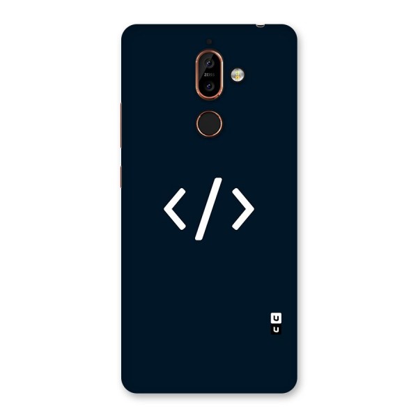 Programmers Style Symbol Back Case for Nokia 7 Plus