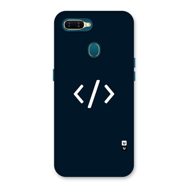 Programmers Style Symbol Back Case for Oppo A11k