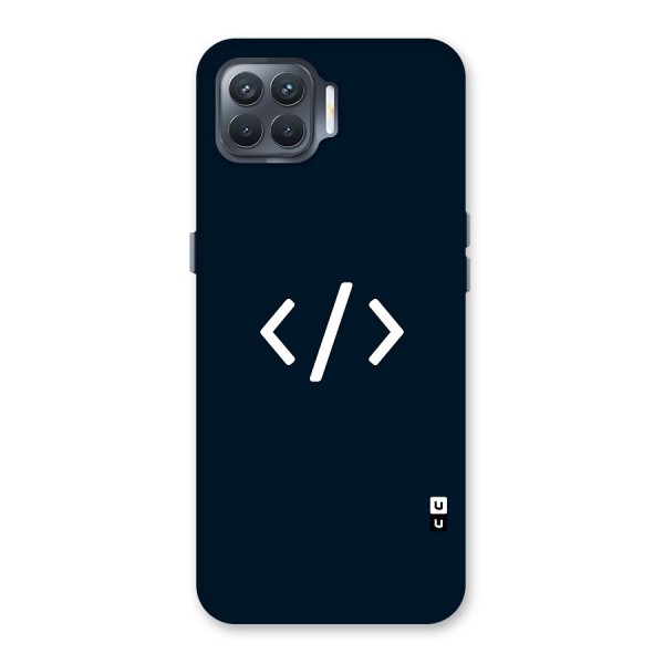 Programmers Style Symbol Back Case for Oppo F17 Pro