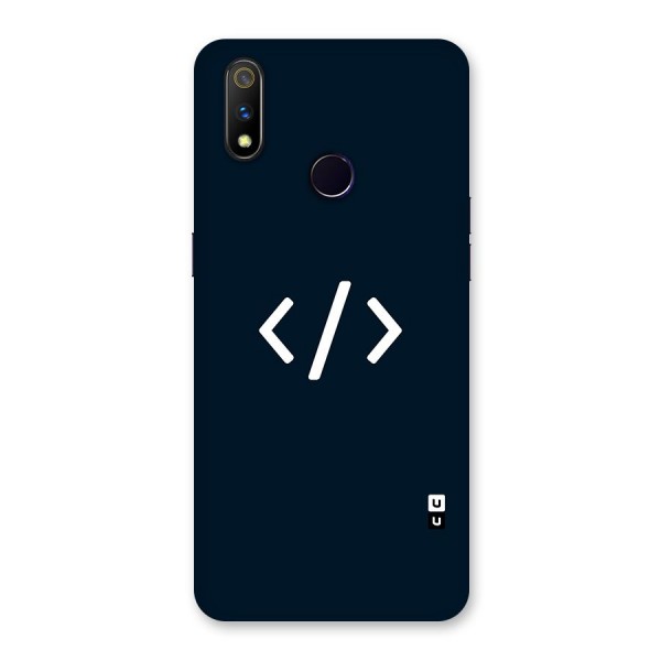 Programmers Style Symbol Back Case for Realme 3 Pro