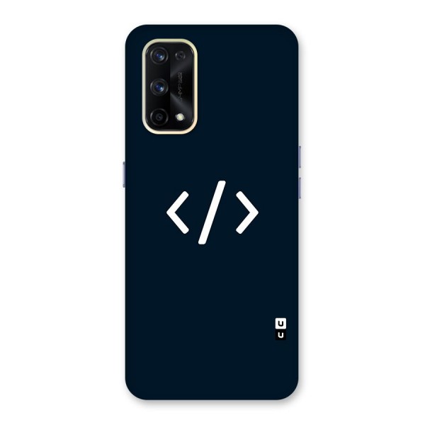 Programmers Style Symbol Glass Back Case for Realme X7 Pro