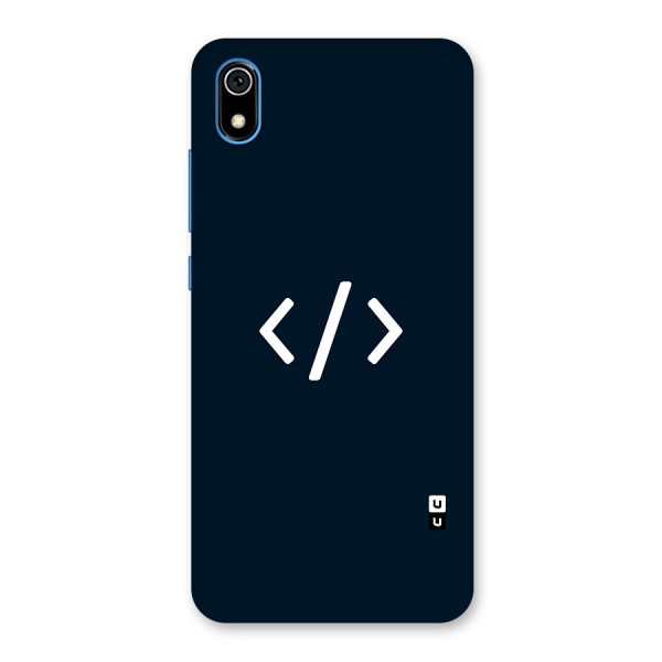 Programmers Style Symbol Back Case for Redmi 7A