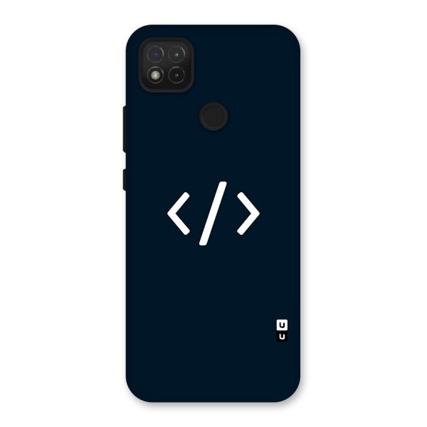 Programmers Style Symbol Back Case for Redmi 9