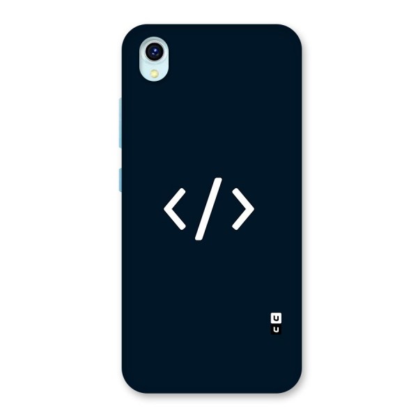 Programmers Style Symbol Back Case for Vivo Y1s