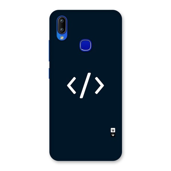 Programmers Style Symbol Back Case for Vivo Y91