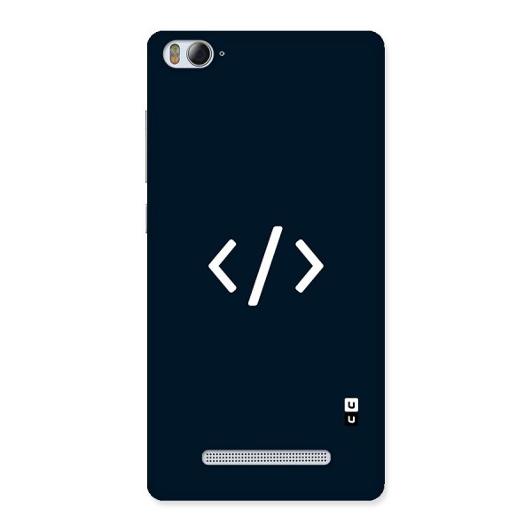 Programmers Style Symbol Back Case for Xiaomi Mi4i