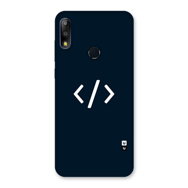 Programmers Style Symbol Back Case for Zenfone Max Pro M2