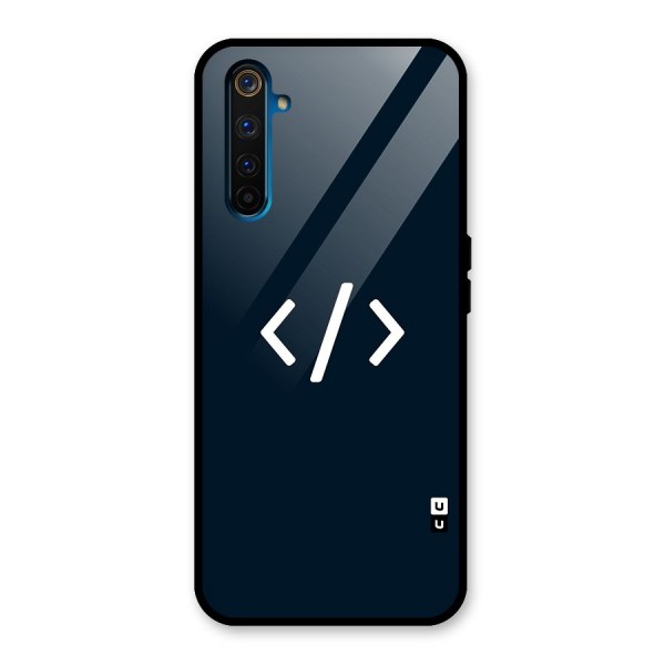 Programmers Style Symbol Glass Back Case for Realme 6 Pro