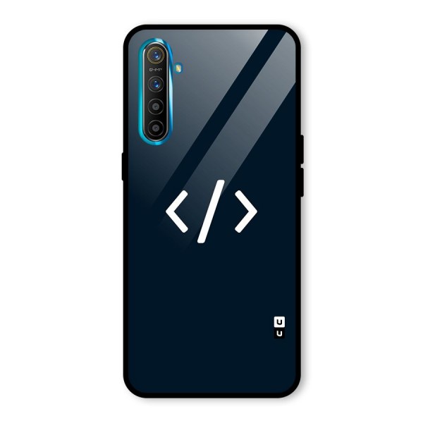 Programmers Style Symbol Glass Back Case for Realme XT