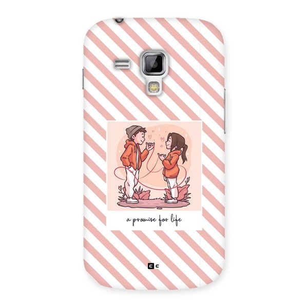 Promise For Life Back Case for Galaxy S Duos