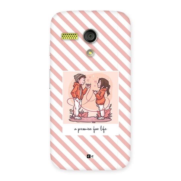 Promise For Life Back Case for Moto G