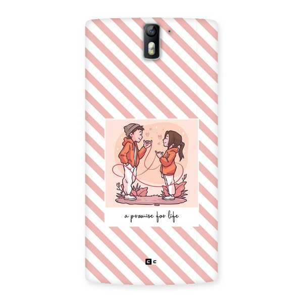 Promise For Life Back Case for OnePlus One