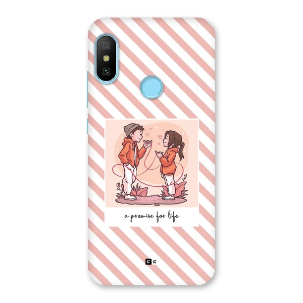 Promise For Life Back Case for Redmi 6 Pro