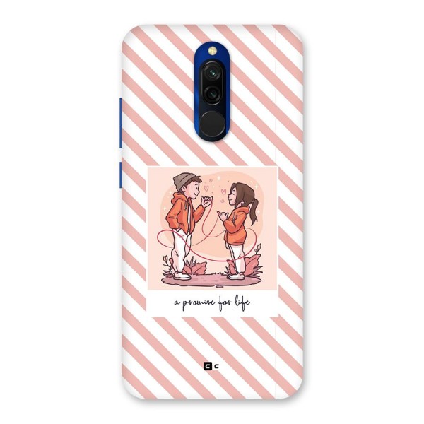 Promise For Life Back Case for Redmi 8