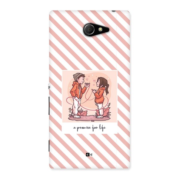 Promise For Life Back Case for Xperia M2