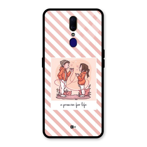 Promise For Life Glass Back Case for Oppo F11