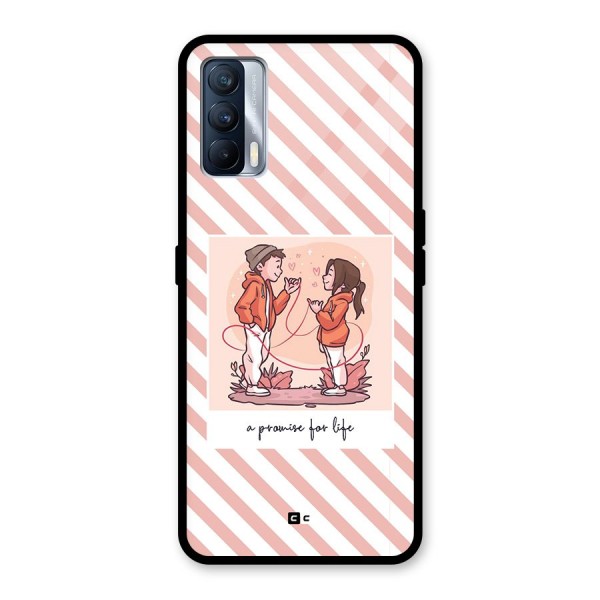 Promise For Life Glass Back Case for Realme X7