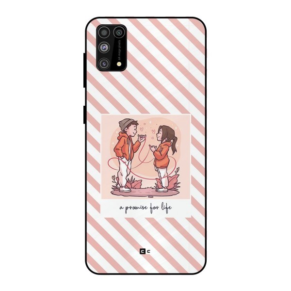 Promise For Life Metal Back Case for Galaxy M31