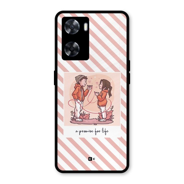 Promise For Life Metal Back Case for Oppo A77