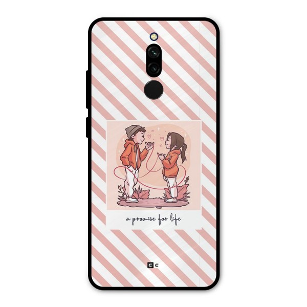 Promise For Life Metal Back Case for Redmi 8