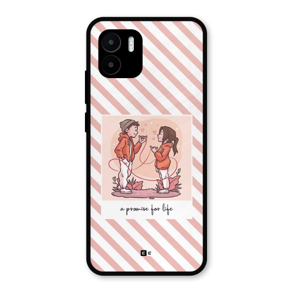 Promise For Life Metal Back Case for Redmi A2