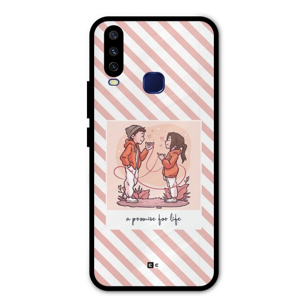 Promise For Life Metal Back Case for Vivo Y15