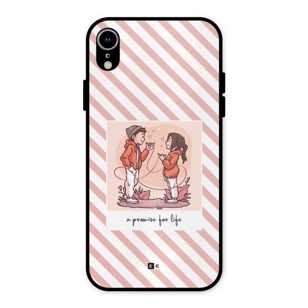 Promise For Life Metal Back Case for iPhone XR