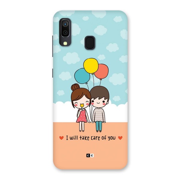 Promise To Care Back Case for Galaxy A20