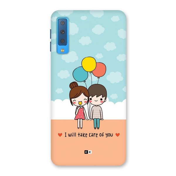 Promise To Care Back Case for Galaxy A7 (2018)