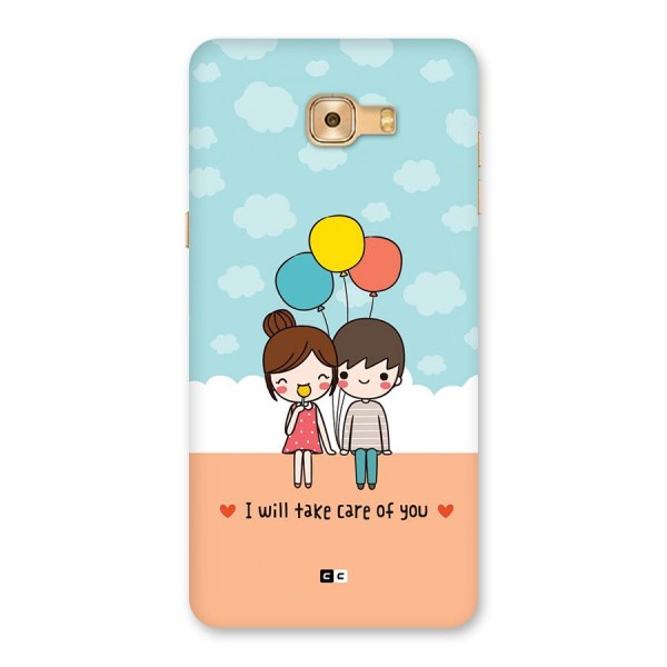 Promise To Care Back Case for Galaxy C9 Pro