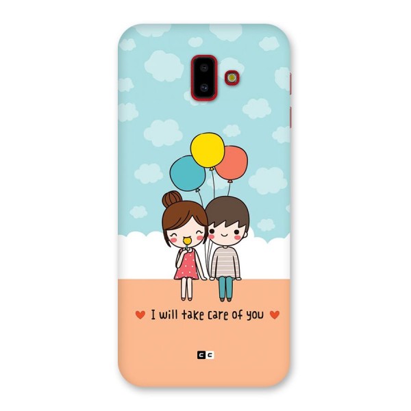 Promise To Care Back Case for Galaxy J6 Plus