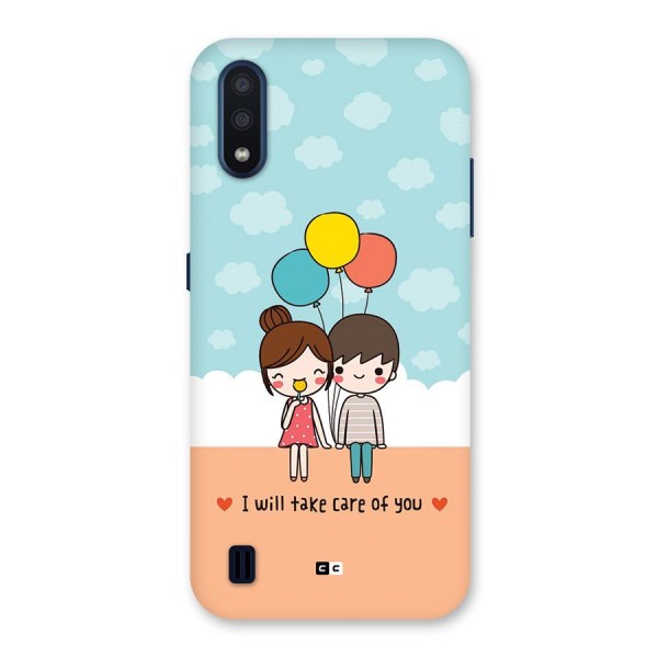 Promise To Care Back Case for Galaxy M01