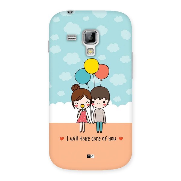 Promise To Care Back Case for Galaxy S Duos