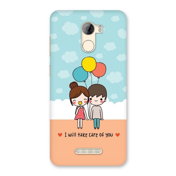 Promise To Care Back Case for Gionee A1 LIte