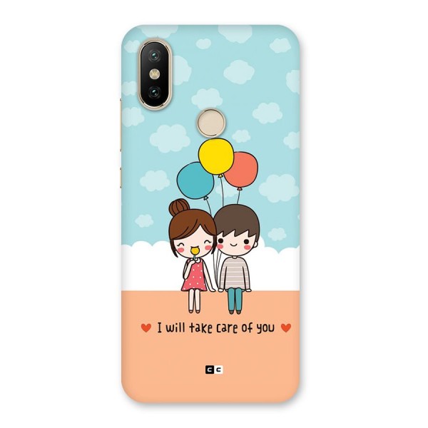 Promise To Care Back Case for Mi A2