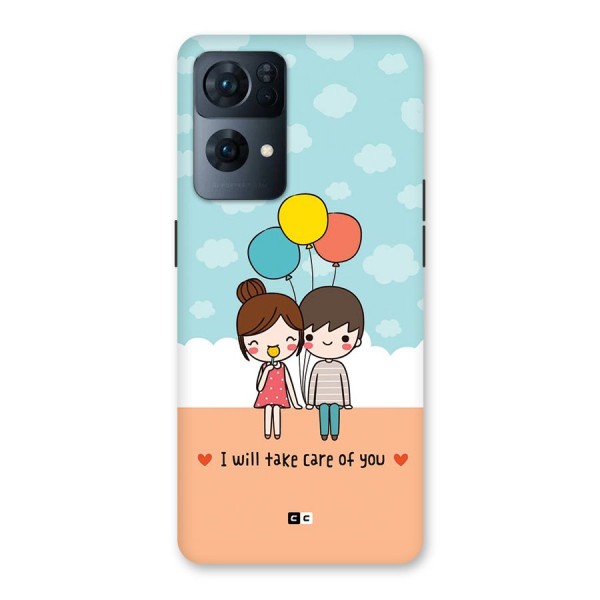 Promise To Care Back Case for Oppo Reno7 Pro 5G