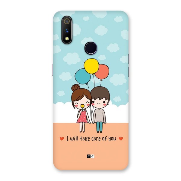 Promise To Care Back Case for Realme 3 Pro