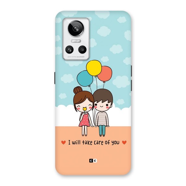 Promise To Care Back Case for Realme GT Neo 3