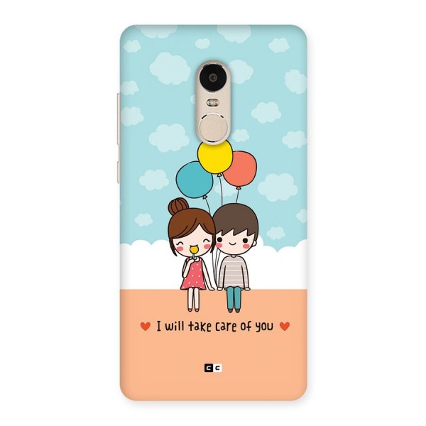 Promise To Care Back Case for Redmi Note 4